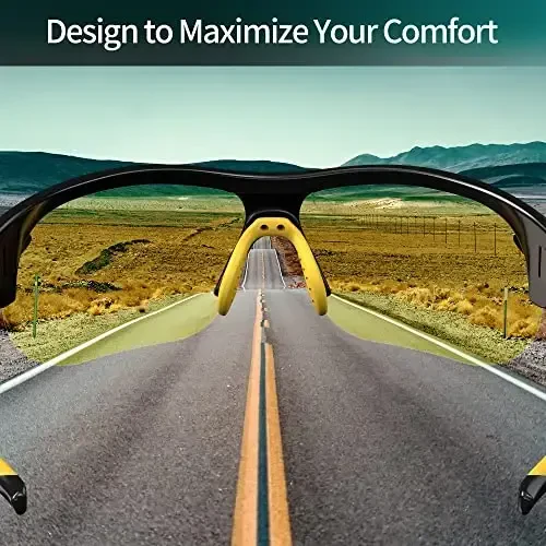 BEACOOL Polarized Sports Sunglasses for Men Women Youth Baseball Fishing Cycling Running Golf Motorcycle Tac Glasses UV400 - 4