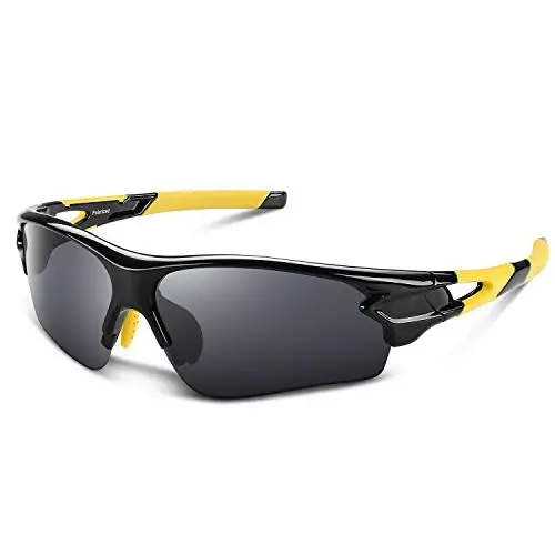 BEACOOL Polarized Sports Sunglasses for Men Women Youth Baseball Fishing Cycling Running Golf Motorcycle Tac Glasses UV400 