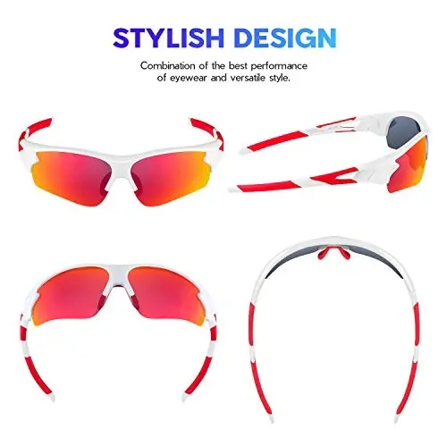 BEACOOL Polarized Sports Sunglasses for Men Women Youth Baseball Fishing Cycling Running Golf Motorcycle Tac Glasses UV400 - BEACOOL (1)