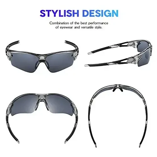 BEACOOL Polarized Sports Sunglasses for Men Women Youth Baseball Fishing Cycling Running Golf Motorcycle Tac Glasses UV400 - BEACOOL (1)