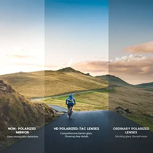 BEACOOL Polarized Sports Sunglasses for Men Women Youth Baseball Fishing Cycling Running Golf Motorcycle Tac Glasses UV400 - 4