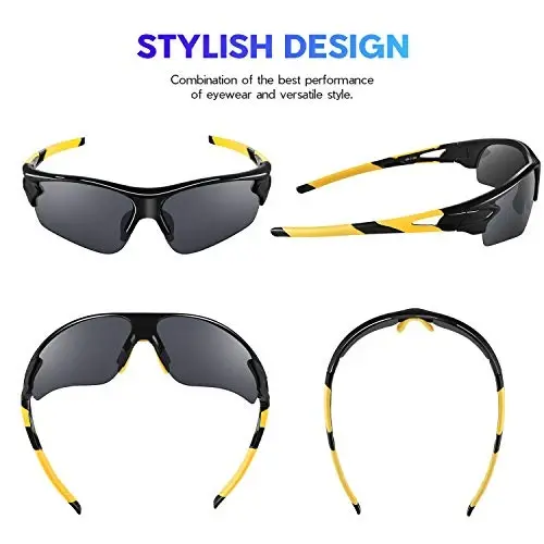 BEACOOL Polarized Sports Sunglasses for Men Women Youth Baseball Fishing Cycling Running Golf Motorcycle Tac Glasses UV400 - BEACOOL (1)