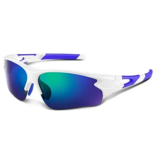 BEACOOL Polarized Sports Sunglasses for Men Women Youth Baseball Fishing Cycling Running Golf Motorcycle Tac Glasses UV400 