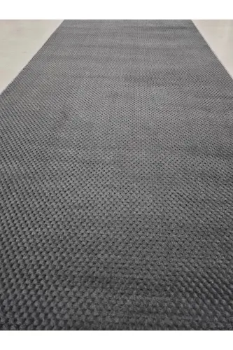 Bead Non-Slip Base Room Living Room Hallway Kitchen Carpet Runner Anthracite-ANTHRACITE - 3