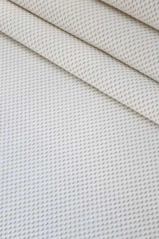 Beaded Ivory Non-Slip Embossed Washable Room Living Room Hallway Kitchen Carpet Runner - ivory - 1