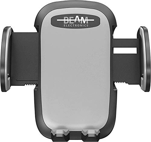 Beam Electronics Car Phone Holder Mount, Phone Car Air Vent Mount Holder Cradle Compatible for iPhone 12 11 Pro Max XS XS XR X 8+ 7+ SE 6s 6+ 5s 4 Samsung Galaxy S4-S10 LG Nexus Nokia - 5