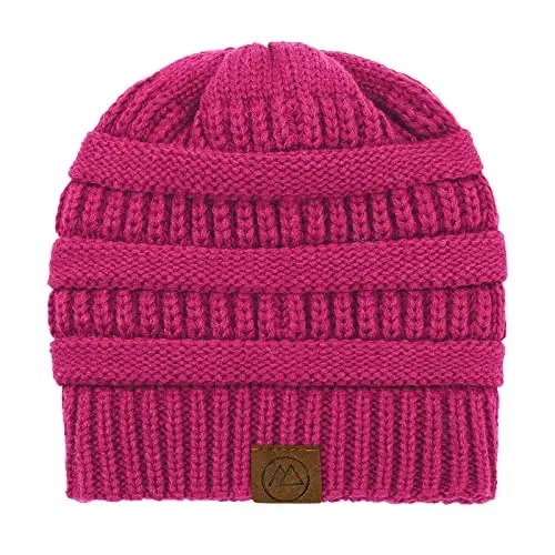 Beanies Ayollar Satin Astarli Beanie Ayollar uchun Qishki Shlyapalar Ipak Astarli Yumshoq Beanie Qish uchun Issiq Trikotaj Manjetli Beanie Shlyapa - 3