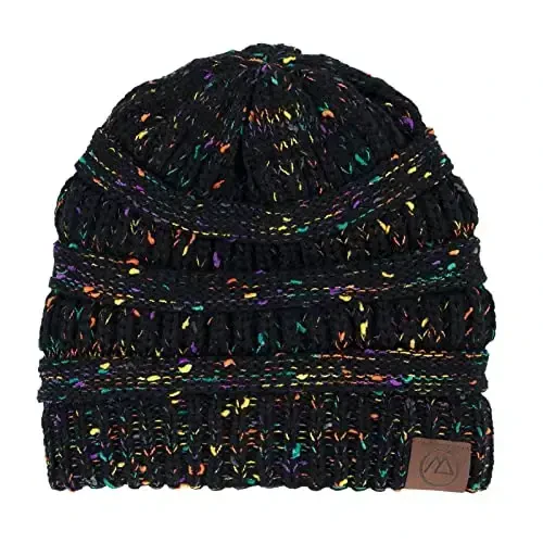 Beanies Ayollar Satin Astarli Beanie Qishki Shlyapalar Ayollar uchun Ipak Astarli Slouchy Beanie Qish uchun Issiq Trikotaj Manjetli Beanie Shlyapa - 4