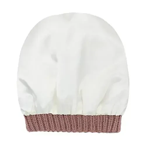 Beanies Ayollar Satin Astarli Beanie Qishki Shlyapalar Ayollar uchun Ipak Astarli Yumshoq Beanie Qish uchun Issiq Trikotaj Manjetli Beanie Shlyapa - 6