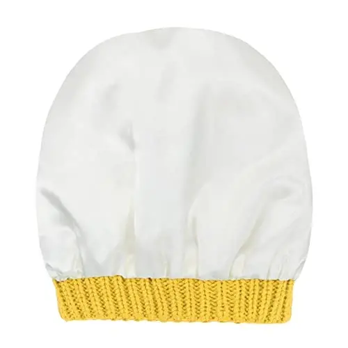Beanies Ayollar Satin Qoplamali Beanie Qishki Shlyapalar Ayollar uchun Ipak Qoplamali Slouchy Beanie Qish uchun Issiq Trikotaj Manjetli Beanie Shlyapa - 6