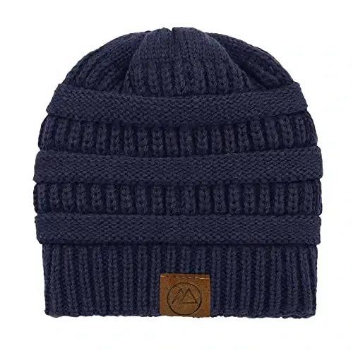 Beanies Ayollar Satin Qoplamali Beanie Qishki Shlyapalar Ayollar uchun Ipak Qoplamali Slouchy Beanie Qish uchun Issiq Trikotaj Manjetli Beanie Shlyapa - 5