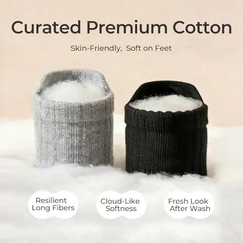Bearbay Baby Non Slip Ankle Socks, 0 Oydan 7 Yoshgacha Bo'lgan Yurish Paypoqlari Uchun Gripperlar Bilan - 3