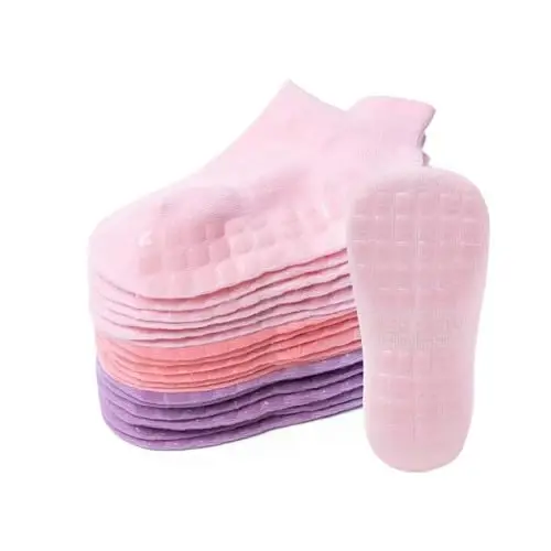 Bearbay Baby Non Slip Ankle Socks with Grippers for 0 Months-7 Years Old Walking Socks 