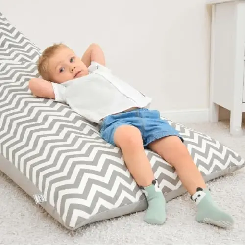 Bearbay Baby Non Slip Ankle Socks with Grippers for 0 Months-7 Years Old Walking Socks - 2