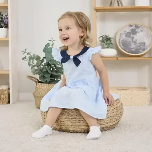 Bearbay Baby Non Slip To‘piqli paypoqlar, 0 oydan 7 yoshgacha bo‘lgan yuruvchi paypoqlar - 3