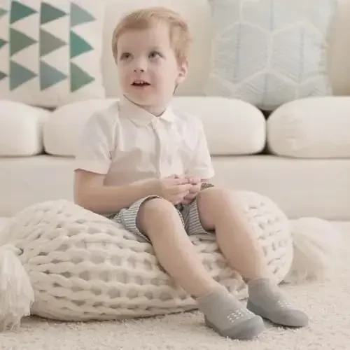 Bearbay Baby Sock Shoes Baby Walking Shoes Infant Non-Slip Breathable Slippers with Soft Rubber Sole Baby Boys Girls Sneakers - 5