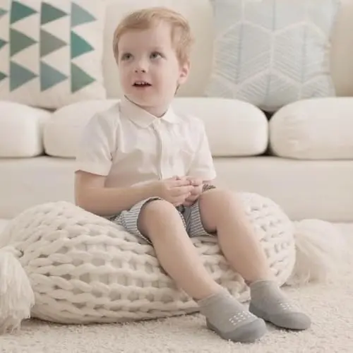 Bearbay Baby Sock Shoes Baby Walking Shoes Infant Non-Slip Breathable Slippers with Soft Rubber Sole Baby Boys Girls Sneakers - 6