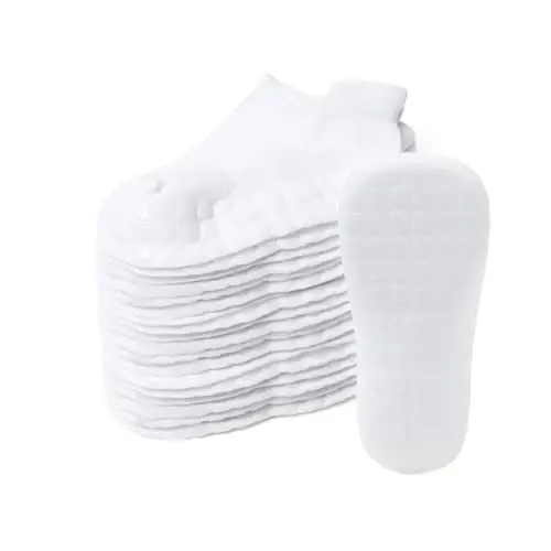 Bearbay Baby Non Slip Ankle Socks with Grippers for 0 Months-7 Years Old Walking Socks - BEARBAY