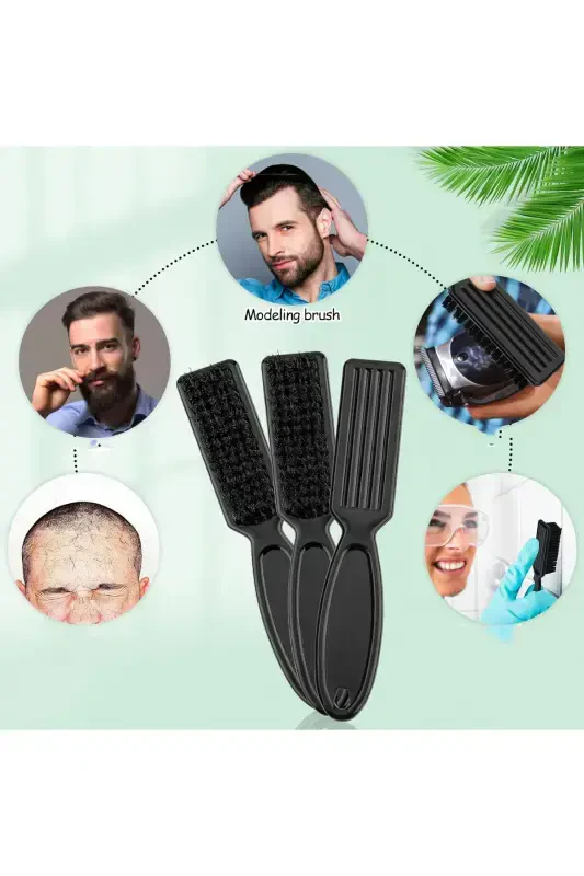 Beard Grooming Brush 2-Piece Set Absolute Professional 719583-SINGLE - 4