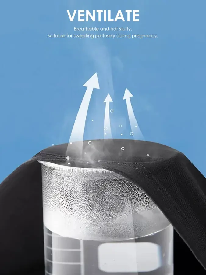 Bearsland Ayollar uchun homiladorlik midi ko'ylagi, uzun yengli, kundalik, cho'ziluvchan, belbog'li homiladorlik ko'ylagi - 4