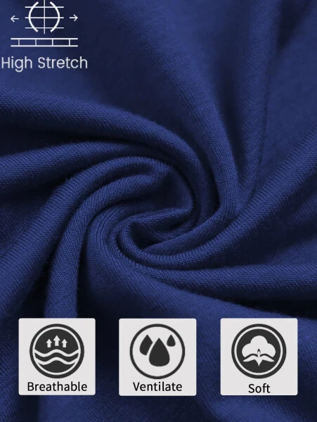 Bearsland Women's Summer Short Sleeve Maternity Dress Side Ruched Mama Pregnancy Bodycon Dress(S-XXXL)- - 5