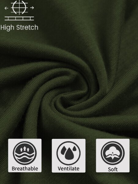 Bearsland Women's Summer Short Sleeve Maternity Dress Side Ruched Mama Pregnancy Bodycon Dress(S-XXXL)- - 4