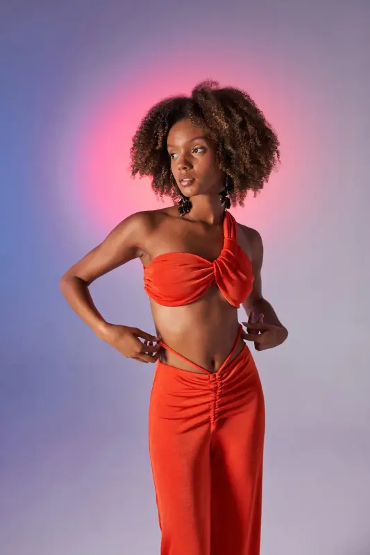 Beatrice Crop Apelsin-Apelsin - 3