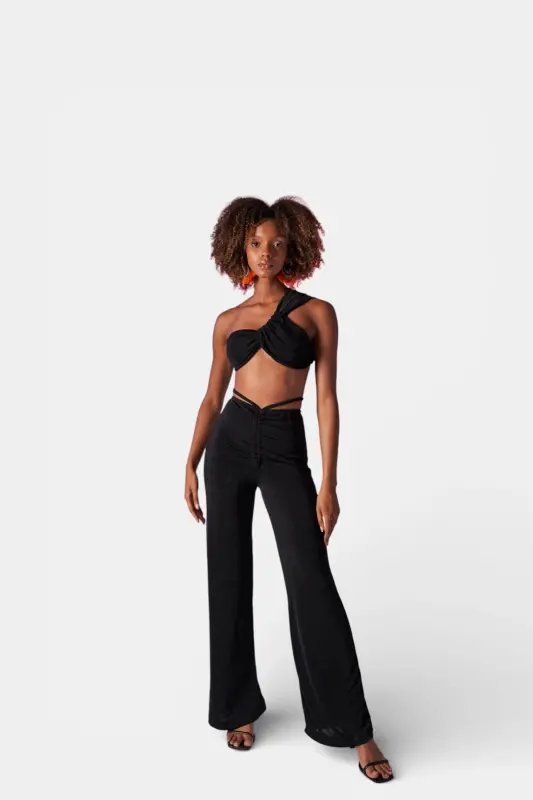 Beatrice Crop Black - 3