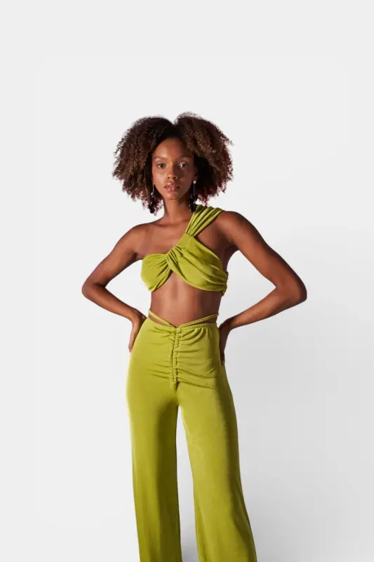 Beatrice Crop Green - 2