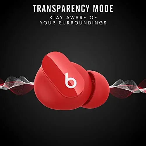 Beats Studio Buds (naushniklar uchun) AppleCare+ (2 yil) bilan - Qora - 3