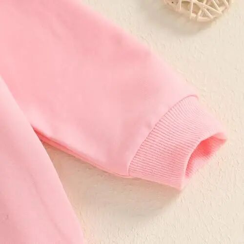 Beautooly Baby Boy Girl Cute Long Sleeve Crew Neck Letters Heart Print Sweatshirt Infant Newborn Valentines Outfit - BEAUTOOLY (1)