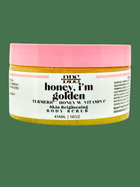 Beauty Buttah Skincare Honey Im Golden Turmeric Sugar Vücut Peelingi - 1