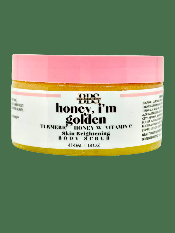 Beauty Buttah Skincare Honey Im Golden Turmeric Sugar Vücut Peelingi - 1