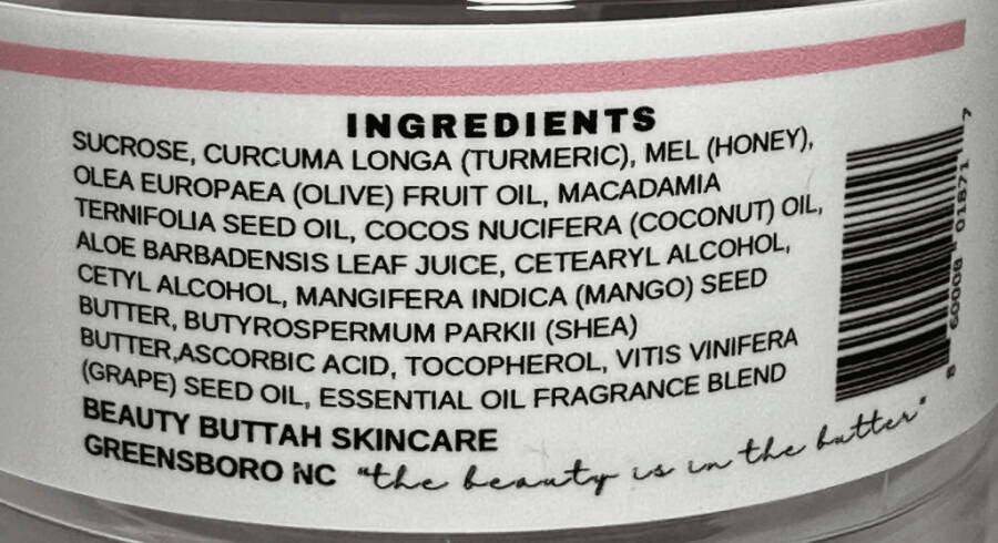 Beauty Buttah Skincare Honey Im Golden Turmeric Sugar Body Scrub - 1
