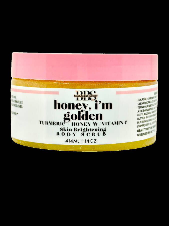 Beauty Buttah Skincare Honey Im Golden Turmeric Sugar Body Scrub - 2
