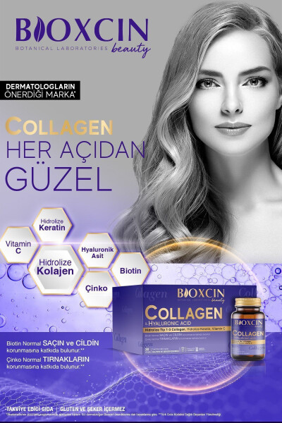 Beauty Collagen 30 Tablets - Type 1 Type 3 Hydrolyzed Collagen - 17