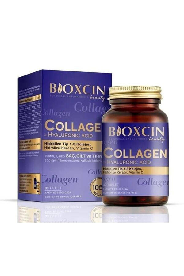 Beauty Collagen 30 Tablets - Type 1 Type 3 Hydrolyzed Collagen - 1