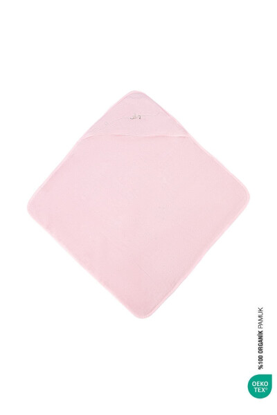 Bebe Marin Kundak Havlu Pembe 75x75 - 10