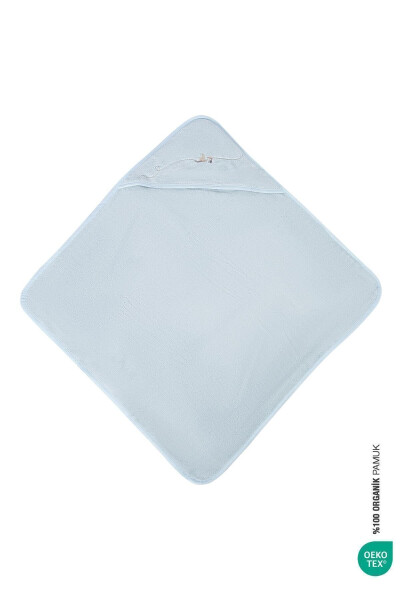 Bebe Marin Swaddle Towel Blue 75x75 - 10