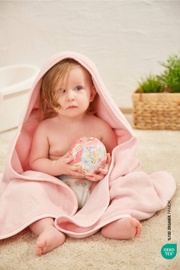 Bebe Marin Swaddle Towel Pink 75x75 - 11