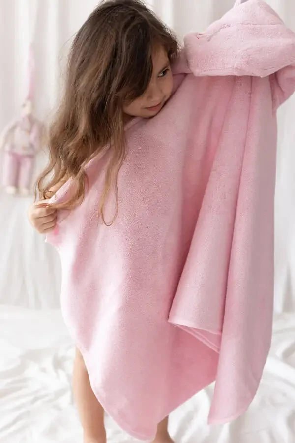 Bebe Marin Swaddle Towel Pink 75x75 - 1