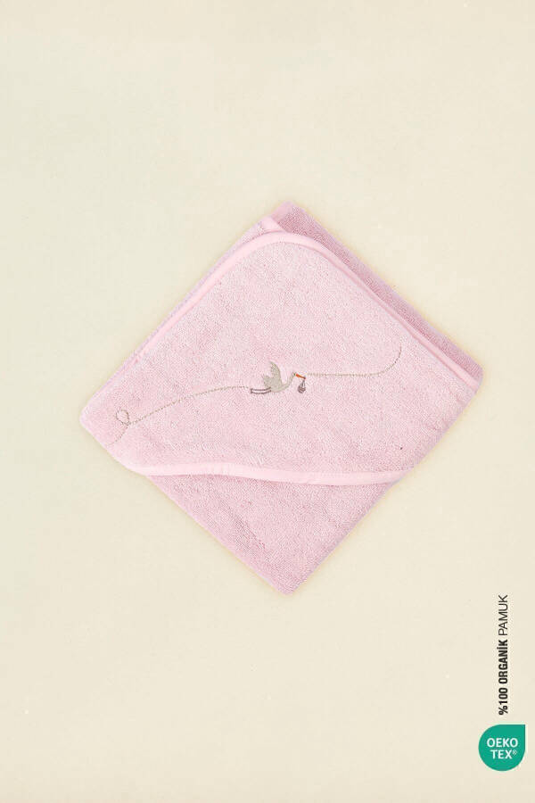 Bebe Marin Swaddle Towel Pink 75x75 - 4