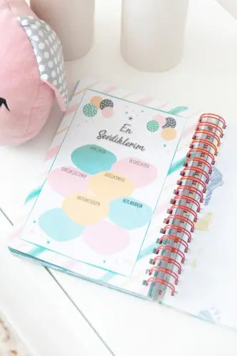 Bebek Anı Ve Anne Hamile Günlüğü Albüm Defter Erkek - MAVİ - 5