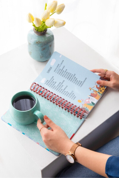 Bebek Anı Ve Anne Hamile Günlüğü Albüm Defter Erkek - LE COLOR (1)