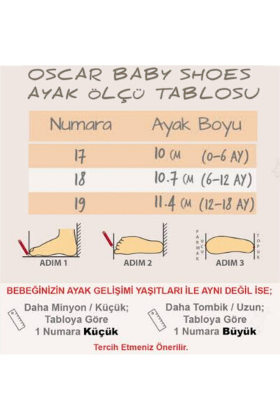 Bebek Ayakkabı babet-Altın2 - 6
