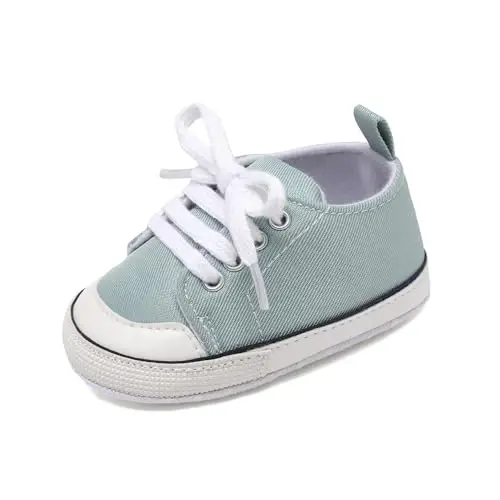 Baby Shoes,Infant Boys Girls Non-Slip Soft Sole Lightweight Sneakers,Unisex First Walking Shoes for 0-18 Months Toddler 