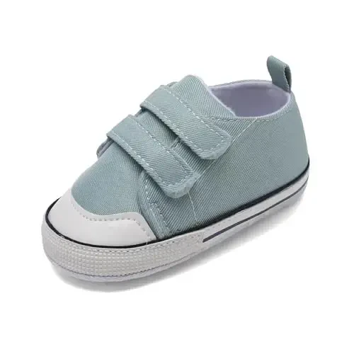 Baby Shoes,Infant Boys Girls Non-Slip Soft Sole Lightweight Sneakers,Unisex First Walking Shoes for 0-18 Months Toddler - 1