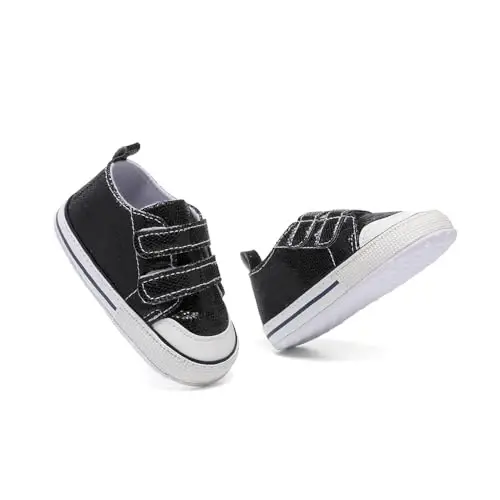Baby Shoes,Infant Boys Girls Non-Slip Soft Sole Lightweight Sneakers,Unisex First Walking Shoes for 0-18 Months Toddler - 6