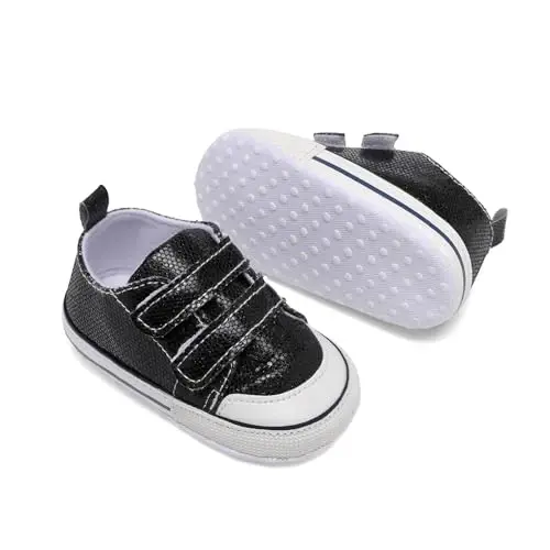 Baby Shoes,Infant Boys Girls Non-Slip Soft Sole Lightweight Sneakers,Unisex First Walking Shoes for 0-18 Months Toddler - 5
