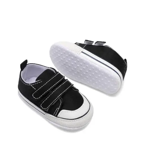 Baby Shoes,Infant Boys Girls Non-Slip Soft Sole Lightweight Sneakers,Unisex First Walking Shoes for 0-18 Months Toddler - 3